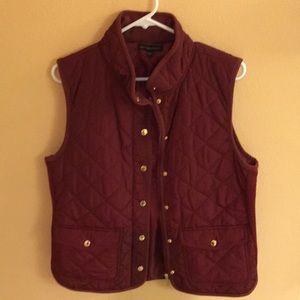 Cute Burgundy Vest